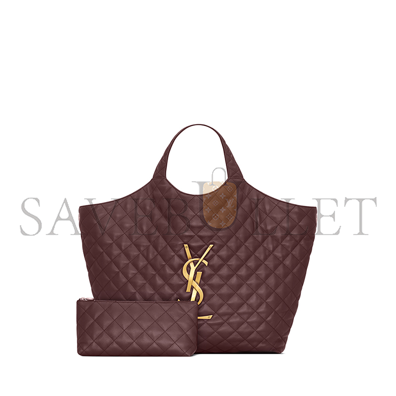 YSL ICARE IN QUILTED NAPPA 698651AAANG6195 (58*43*8cm)